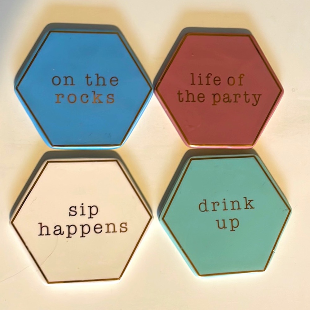Set of 4 coasters